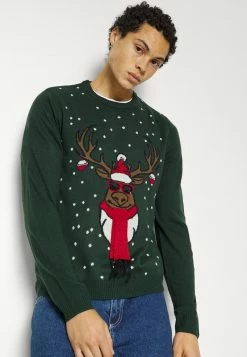 Only & Sons ONSX-MAS Let It Snow Strickpullover - Pine Grove - Herren | Warm & Stilvoll -Only & Sons Geschäft d2a2c6ed9ec940208ebee70ad85dafe6