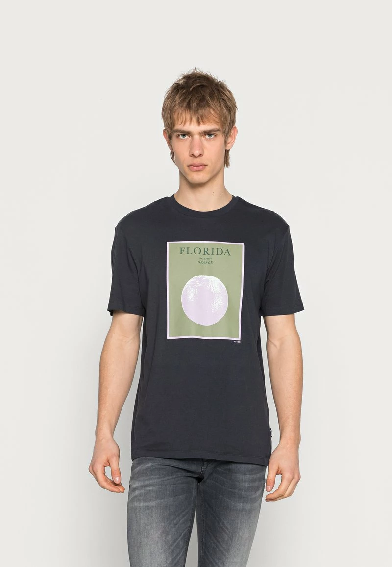 Only & Sons Herren ONSIKE NEW TEE - T-Shirt Print - Dunkelblau