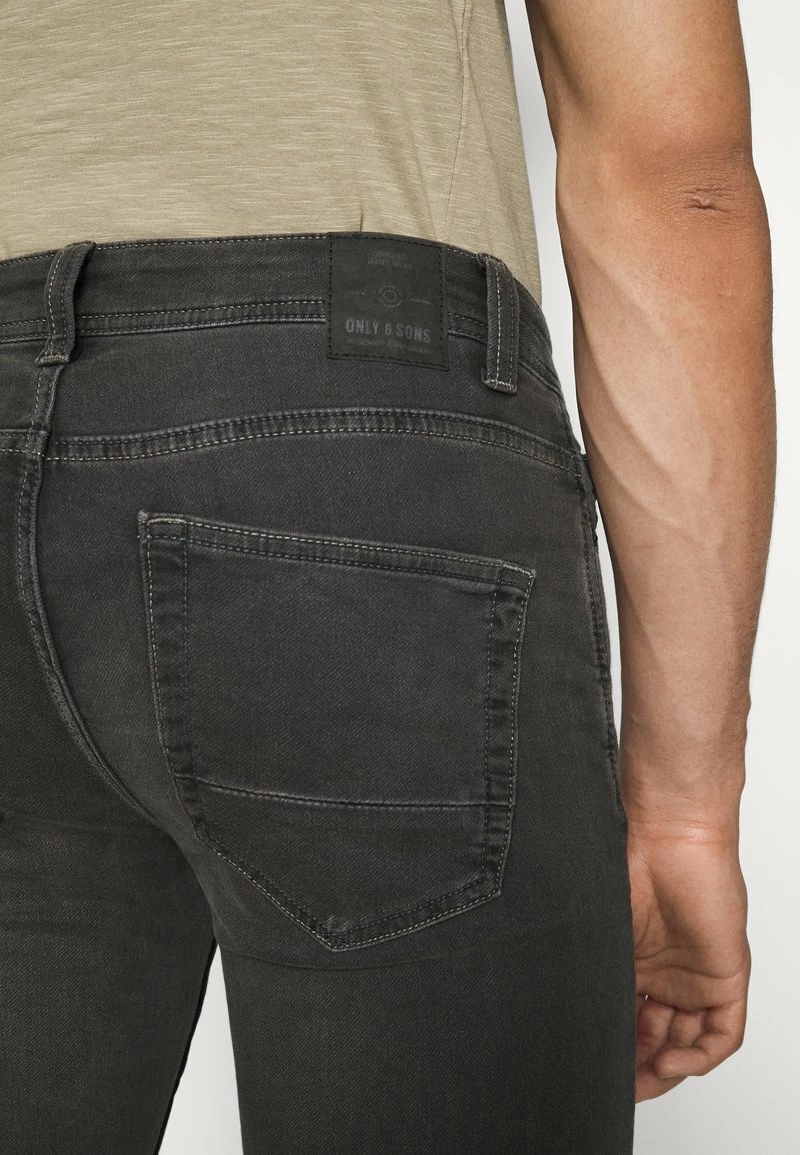 Only & Sons Herren ONSLOOM JOG BLACK NOOS - Skinny Fit Jeans in Schwarz 5 Only & Sons Herren ONSLOOM JOG BLACK NOOS - Skinny Fit Jeans in Schwarz – Bild 5