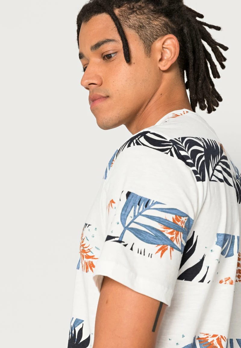 Only & Sons Herren ONSMELODI T-Shirt mit Print - Star White 5 Only & Sons Herren ONSMELODI T-Shirt mit Print - Star White – Bild 5