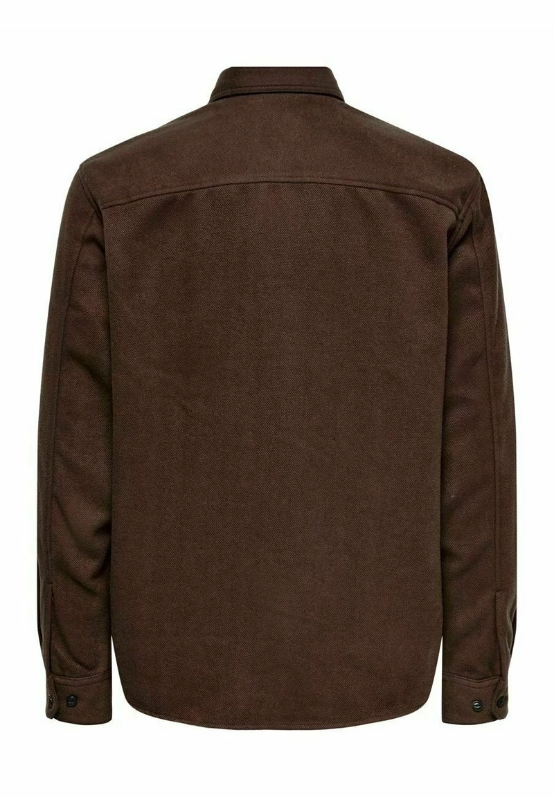 Only & Sons Herren Hemd - Chicory Coffee | Freizeithemd für stilvolle Herren 6 Only & Sons Herren Hemd - Chicory Coffee | Freizeithemd für stilvolle Herren – Bild 6