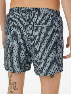 Only & Sons Herren GEMUSTERTE Badeshorts - Dark Navy - Leichte Badehose mit Muster -Only & Sons Geschäft d7929502e9de49d88a4c2934abb4f0e6