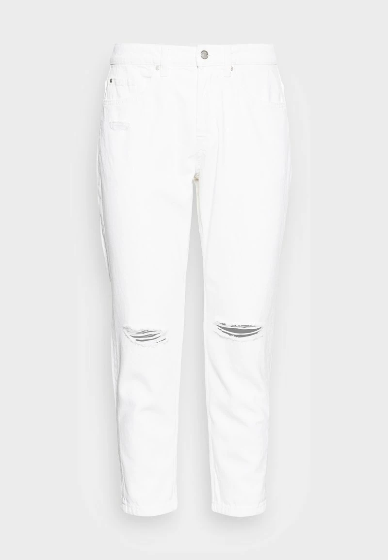 Only & Sons ONSAVI BEAM CROP WHITE DAMAG - Slim Fit Jeans für Herren | Weiße Denim 4 Only & Sons ONSAVI BEAM CROP WHITE DAMAG - Slim Fit Jeans für Herren | Weiße Denim – Bild 4