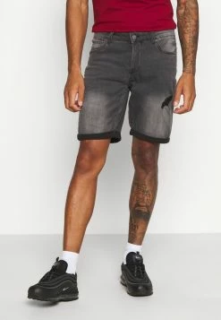 Only & Sons Herren ONSPLY REG - Jeans Shorts - Grau - Moderne Denim-Shorts für Herren