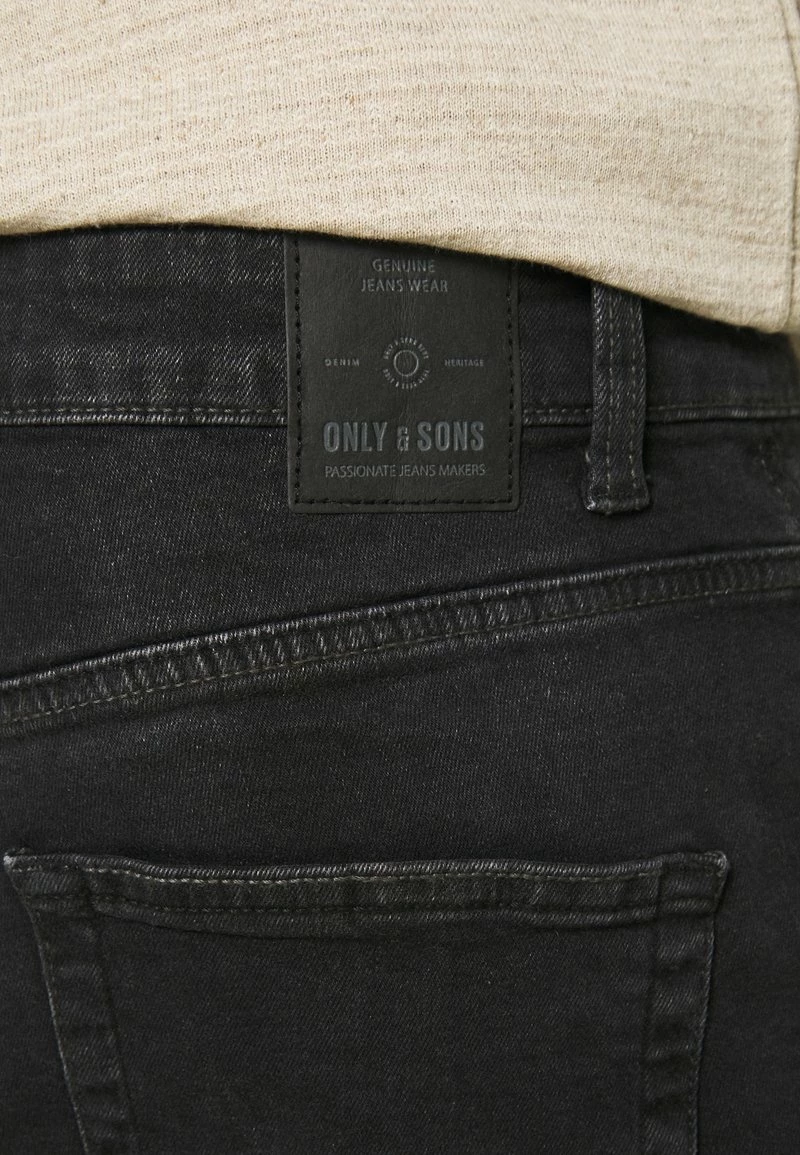 Only & Sons ONSWEFT LIFE - Straight Leg Jeans - Schwarz | Herren | Moderne Passform | Strapazierfähiges Denim 6 Only & Sons ONSWEFT LIFE - Straight Leg Jeans - Schwarz | Herren | Moderne Passform | Strapazierfähiges Denim – Bild 6