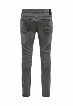 Only & Sons Herren Jeans Skinny Fit - Grau | Moderne Slim Fit Jeans für Herren -Only & Sons Geschäft d9b9768ee8634c929fab297e5fa99617