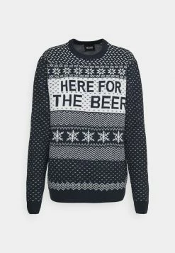 Only & Sons Herren ONSX MAS GRUMPY BEER Strickpullover - Dunkelblau 10 Only & Sons Herren ONSX MAS GRUMPY BEER Strickpullover - Dunkelblau -Only & Sons Geschäft dacb68add3e84d2e8e1db65640136ffa