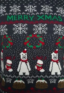 Only & Sons Herren CREW JAQUARD Strickpullover - Dark Navy | Hochwertiger Herrenpullover -Only & Sons Geschäft db121f1d1a424cb09dc38005150e6bf5