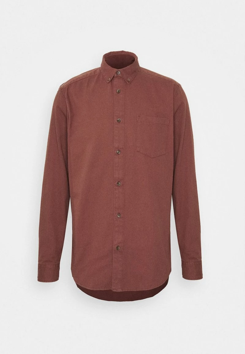 Only & Sons Herren ONSBRYCE LIFE ORGANIC Hemd - Henna | Bequemes Freizeithemd 1 Only & Sons Herren ONSBRYCE LIFE ORGANIC Hemd - Henna | Bequemes Freizeithemd