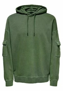 Only & Sons Herren Kapuzenpullover - Rifle Green | Modischer Hoodie für Herren -Only & Sons Geschäft dba4826611d84cc9acb2a2f606139717