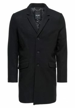 Only & Sons Klassischer Wollmantel für Herren in Schwarz | Elegante Winterjacke -Only & Sons Geschäft dbd9366fa30946058ca83299cdb0efa2