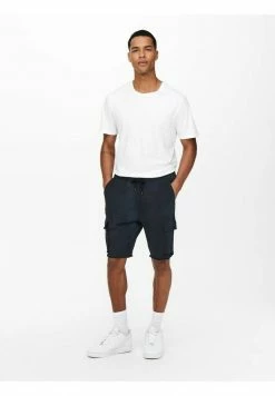 Only & Sons Herren Chino Shorts - Schwarz | Bequeme und stilvolle Freizeitshorts -Only & Sons Geschäft dc3757a228044f3a9cdecb8147474751