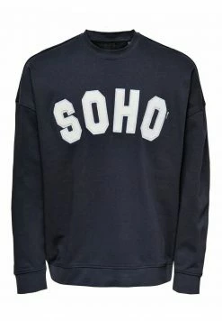 Only & Sons Herren Sweatshirt - Dunkelblau | Moderne Passform | Hochwertiges Material