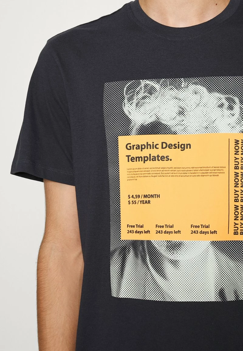 Only & Sons Herren ONSCODY LIFE TEE - Print T-Shirt in Dunkelblau - Modernes Design | Bequemer Schnitt 5 Only & Sons Herren ONSCODY LIFE TEE - Print T-Shirt in Dunkelblau - Modernes Design | Bequemer Schnitt – Bild 5