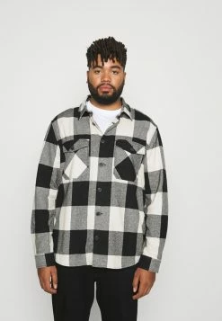 Only & Sons Herren ONSMILO LIFE CHECK OVERSHIRT - Hemd in Schwarz