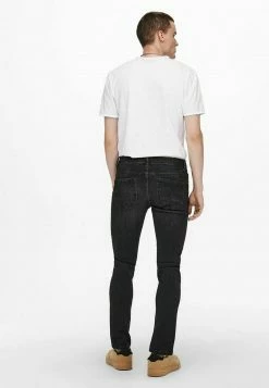 Only & Sons ONSLOOM LIFE - Slim Fit Jeans Herren | Schwarzer Denim 9 Only & Sons ONSLOOM LIFE - Slim Fit Jeans Herren | Schwarzer Denim -Only & Sons Geschäft dd45f2aa072c4f0fac327c1d3737c2e2