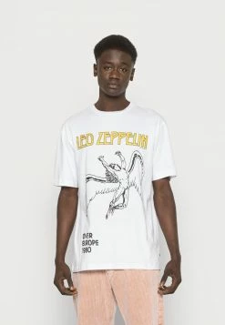 Only & Sons ONSLEDZEPPELIN TEE UNISEX - T-Shirt Print - Hellweiß