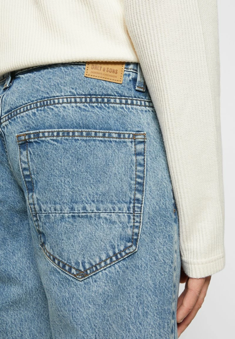 Only & Sons Herren ONSEDGE LOOSE WASHED - Gerade geschnittene Jeans - Blau Denim 7 Only & Sons Herren ONSEDGE LOOSE WASHED - Gerade geschnittene Jeans - Blau Denim – Bild 7