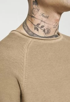 Only & Sons Herren ONSDEXTOR LIFE Strickpullover - Chinchilla | Modischer Herrenpullover aus weicher Strickware -Only & Sons Geschäft de7eec21a176461f8cee77d8f79d2b09