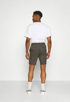 Only & Sons ONSLINUS CHECK - Chino Shorts Herren - Dark Grey Melange -Only & Sons Geschäft de91aefad6164782bb66e01f2aeb8d47