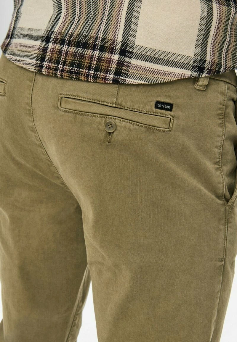 Only & Sons Herren ONSPETE Chino in Hellbraun - Moderne Hosen für jeden Anlass 7 Only & Sons Herren ONSPETE Chino in Hellbraun - Moderne Hosen für jeden Anlass – Bild 7