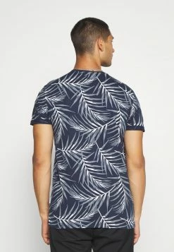 Only & Sons Herren ONSIASON SLIM TEE - Blaues Print T-Shirt -Only & Sons Geschäft df9ed17fc3e94ab7aba9e73087012de6