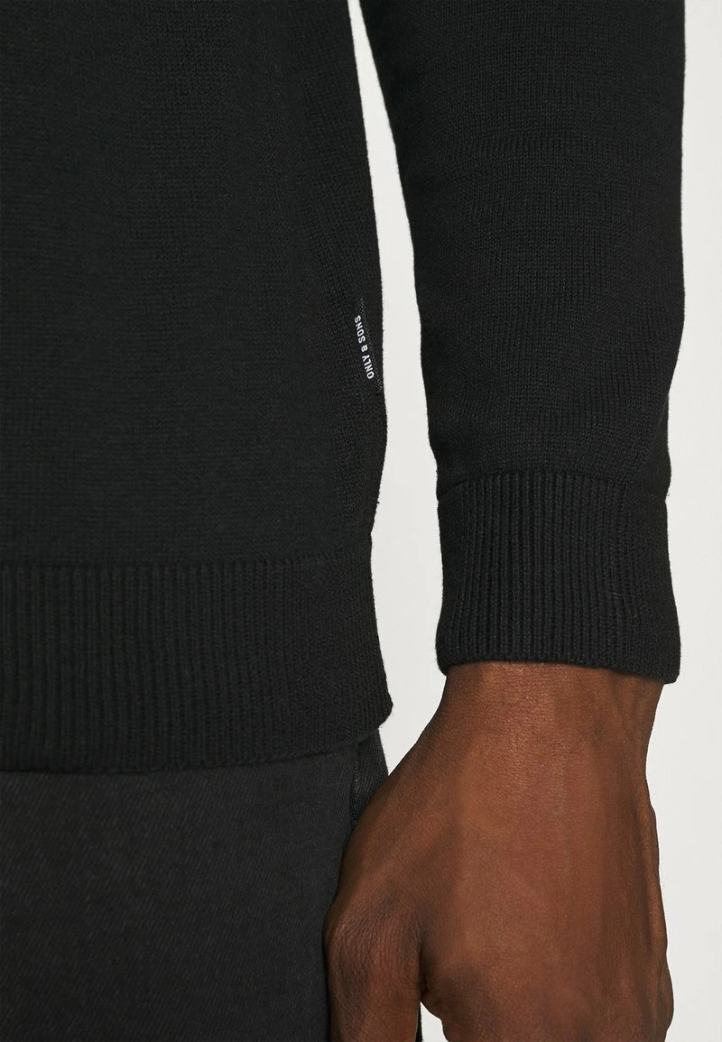 Only & Sons ONSALEX CREW NECK Strickpullover - Schwarz - Herren | Mode für jeden Anlass 6 Only & Sons ONSALEX CREW NECK Strickpullover - Schwarz - Herren | Mode für jeden Anlass – Bild 6