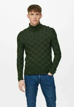 Only & Sons Herren ONSHELIX Strickpullover in Peat - Moderner und bequemer Herrenpullover