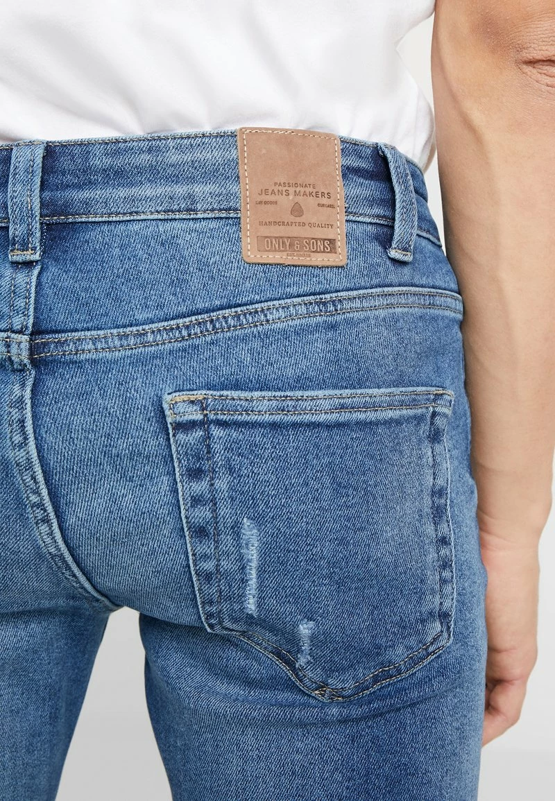 Only & Sons Herren ONSLOOM - Slim Fit Jeans in Blue Denim | Moderne Passform 6 Only & Sons Herren ONSLOOM - Slim Fit Jeans in Blue Denim | Moderne Passform – Bild 6