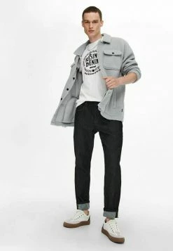 Only & Sons TEDDY Hemd in Titanium für Herren | Freizeithemd -Only & Sons Geschäft e2986f9e021a4258929d75c287946949