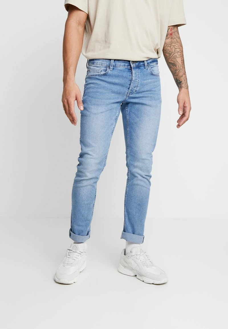 Only & Sons Herren ONSLOOM - Slim Fit Jeans mit Tapered Schnitt in Blau 1 Only & Sons Herren ONSLOOM - Slim Fit Jeans mit Tapered Schnitt in Blau
