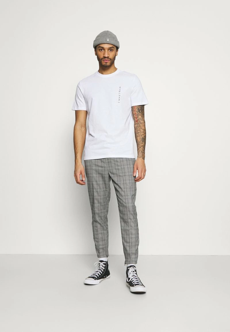 Only & Sons Herren ONSAKI LIFE TEE - Weißes T-Shirt mit Print 2 Only & Sons Herren ONSAKI LIFE TEE - Weißes T-Shirt mit Print – Bild 2