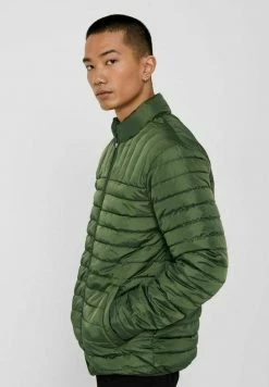 Only & Sons ONSPAUL HIGHNECK JACKET - Übergangsjacke für Herren in Olive Night -Only & Sons Geschäft e4446e45e26344c5b4763de4b3235ba4