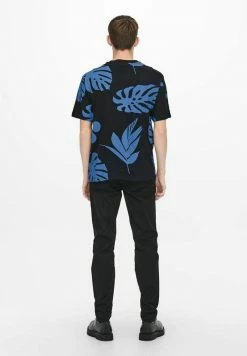 Only & Sons T-Shirt Print - Dark Navy | Herren | Modisches Basic-Shirt -Only & Sons Geschäft e52381d88c8b4981914bfda25152acc8