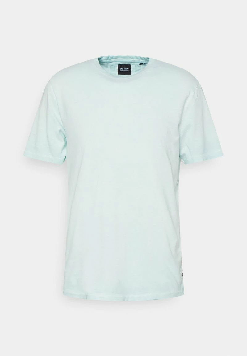 Only & Sons Herren ONSMILLENIUM LIFE WASHED - Basic T-Shirt - Blau Glow 4 Only & Sons Herren ONSMILLENIUM LIFE WASHED - Basic T-Shirt - Blau Glow – Bild 4