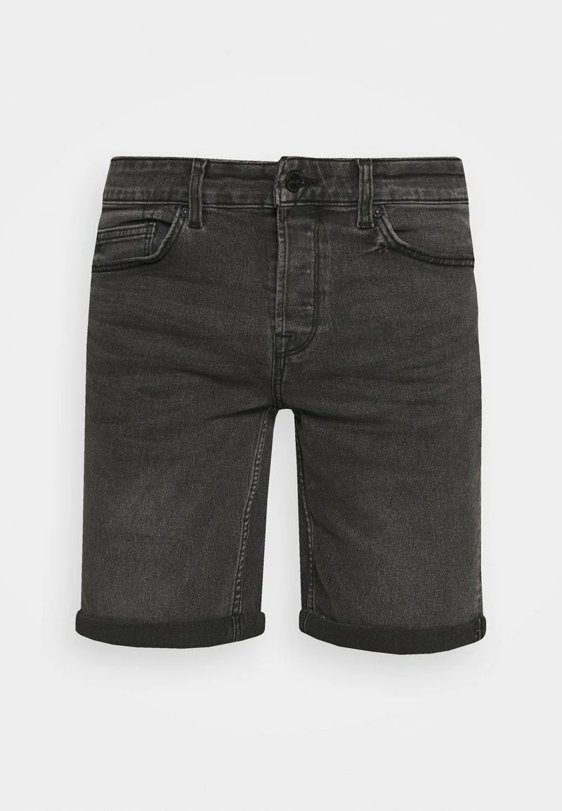 Only & Sons ONSPLY - Herren Jeans Shorts in Grau Denim | Bequem und stilvoll 6 Only & Sons ONSPLY - Herren Jeans Shorts in Grau Denim | Bequem und stilvoll – Bild 6