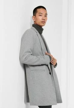 Only & Sons Herren Kurzmantel - Light Grey Melange | Modischer Kurzmantel für Herren -Only & Sons Geschäft e8973343fcf144c2a050a747010d9ec8