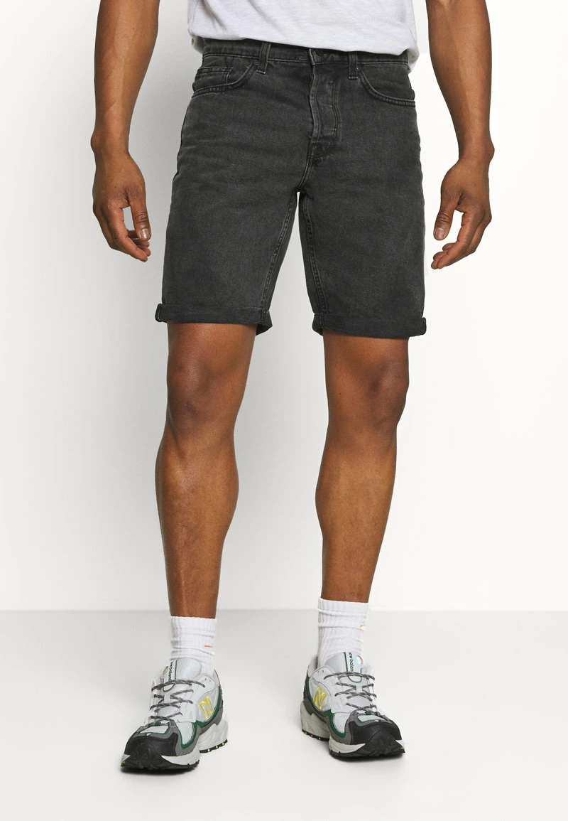 Only & Sons Herren ONSAVI LIFE LOOSE Jeans Shorts - Schwarz Denim - Moderne Herrenmode 1 Only & Sons Herren ONSAVI LIFE LOOSE Jeans Shorts - Schwarz Denim - Moderne Herrenmode