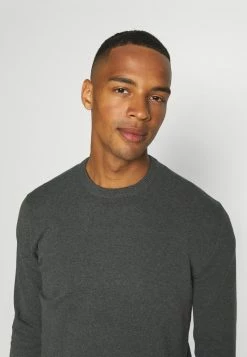 Only & Sons Herren ONSALEX CREW NECK Strickpullover - Dark Grey Melange | Bequemer Pullover für Herren -Only & Sons Geschäft ea6da4e9154f477a8de759eb80444d84