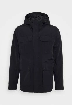 Only & Sons Herren ONSNOAH SPRING Parka in Schwarz - Leichter Herrenparka für jede Saison