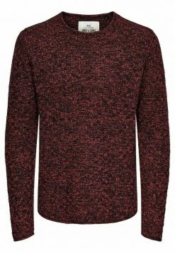 Only & Sons Herren Strickpullover - Red Ochre | Warm & Stilvoll -Only & Sons Geschäft ecae667132e7420f88a4d46960246fb5