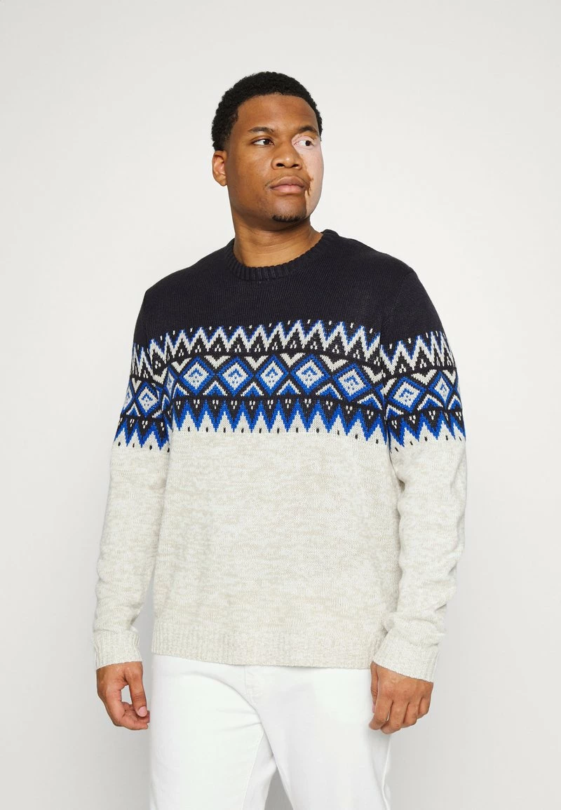 Only & Sons Herren ONSNEW LUDVIG CREW - Strickpullover in Dunkelblau 1 Only & Sons Herren ONSNEW LUDVIG CREW - Strickpullover in Dunkelblau