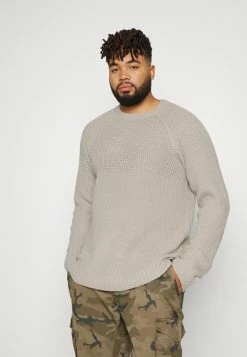 Only & Sons Herren ONSKELVIN CREW NECK Strickpullover - Pelican | Modischer Pullover für Herren