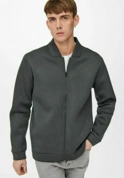 Only & Sons Herren Sweatjacke - Grau Pinstripe | Moderne Herrenbekleidung -Only & Sons Geschäft eec9cde7aedf451fba987e18fbd0af6c