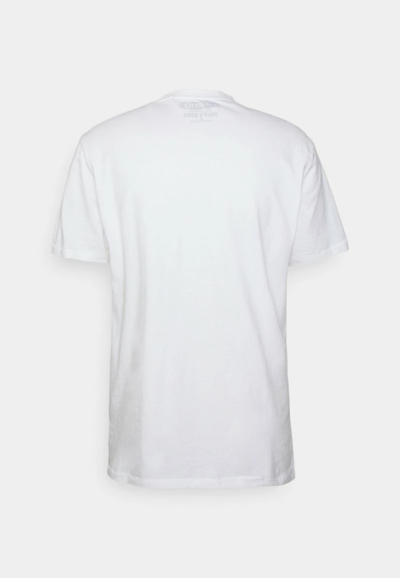 Only & Sons ONSPISTOL LIFE UNISEX T-Shirt Print in Hellweiß - Modernes Design für Herren und Damen 2 Only & Sons ONSPISTOL LIFE UNISEX T-Shirt Print in Hellweiß - Modernes Design für Herren und Damen – Bild 2