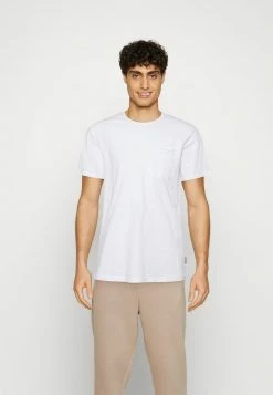 Only & Sons Herren ONSROY T-Shirt Basic - Hellweiß - Komfortables Basic-Shirt für Herren