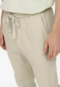 Only & Sons Herren Relaxed Bequeme Onslinus Stoffhose - Grau | Elegante Hosen -Only & Sons Geschäft f027ad8b141948e2bffb60b53fc7539e