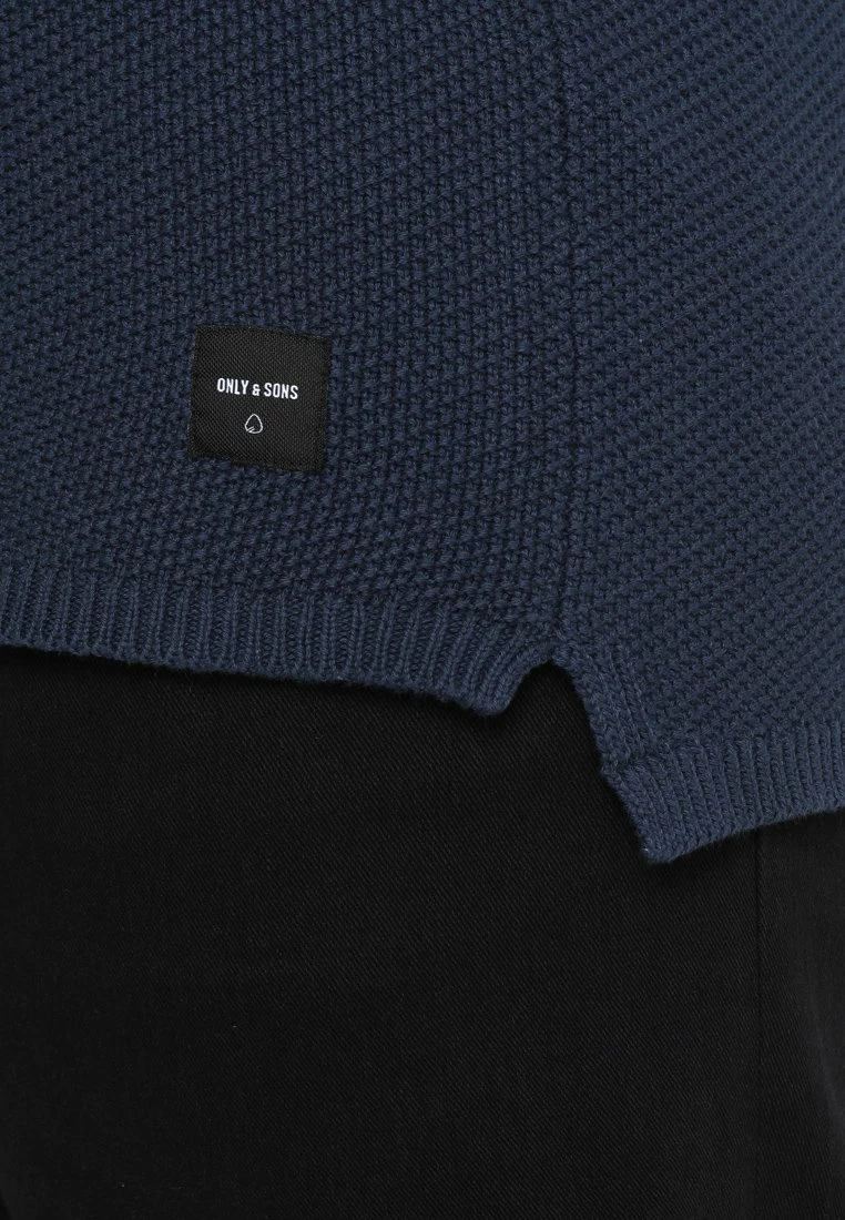 Only & Sons Herren DAN STRUCTURE CREW - Strickpullover Dress Blue 6 Only & Sons Herren DAN STRUCTURE CREW - Strickpullover Dress Blue – Bild 6