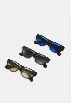Only & Sons Unisex ONSSUNGLASSES 3 PACK - Sonnenbrille - Schwarz/Blau/Braun