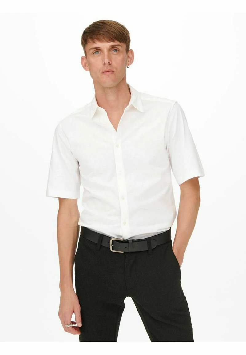 Only & Sons Herren Hemd - Bright White | Freizeithemden für stilbewusste Männer 1 Only & Sons Herren Hemd - Bright White | Freizeithemden für stilbewusste Männer